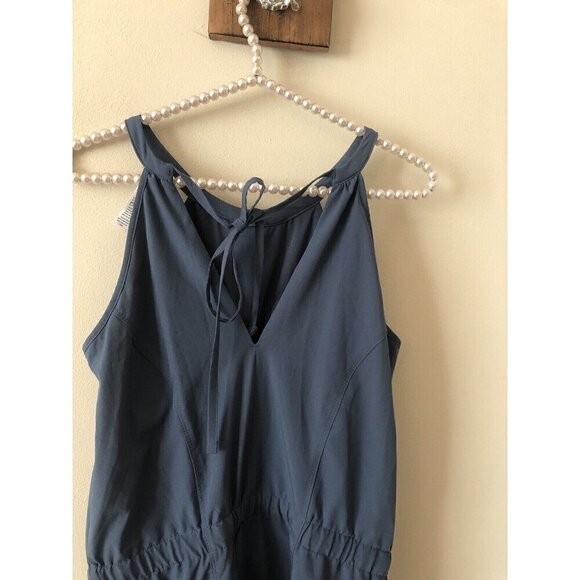 Kyodan Outdoor Womens Size XS Blue Sleeveless Dress Elastic Waist Pockets - Picture 4 of 5
